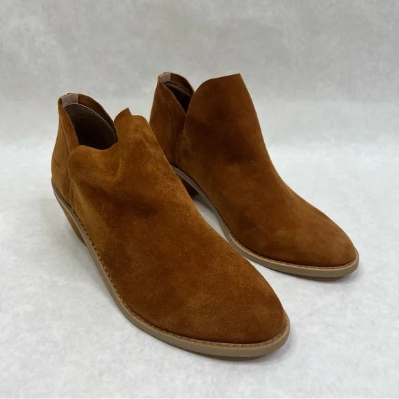 ANTHROPOLOGIE/ KELSI DAGGER Brooklyn Kenmare Booties - Brown - Sz 7 - Picture 5 of 13